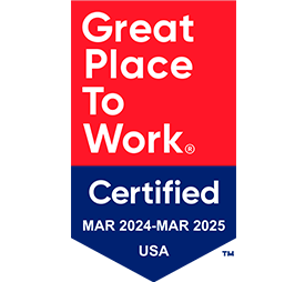 Great Place to Work Certification Badge March 2024 -2025