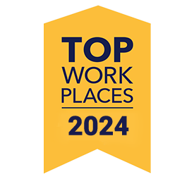 Rochester Top Work Places 2024 Badge